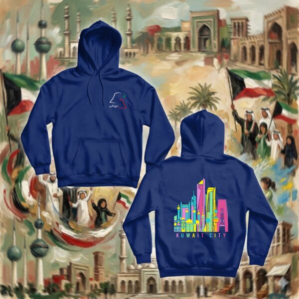 113-hoodie-navy معالم الكويت - جهتين