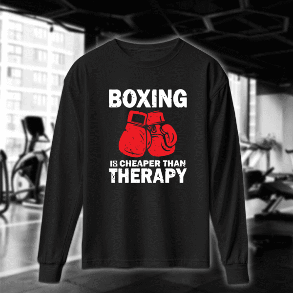 Boxing is therapy