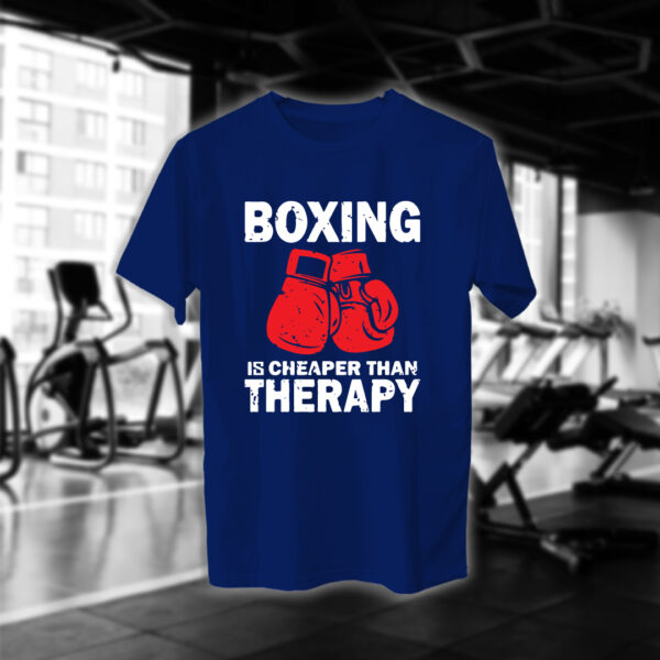 Boxing is therapy