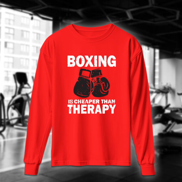 Boxing is therapy