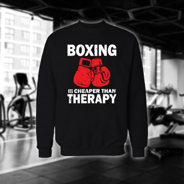 Boxing is therapy