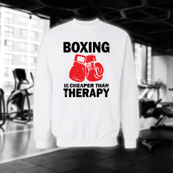 Boxing is therapy