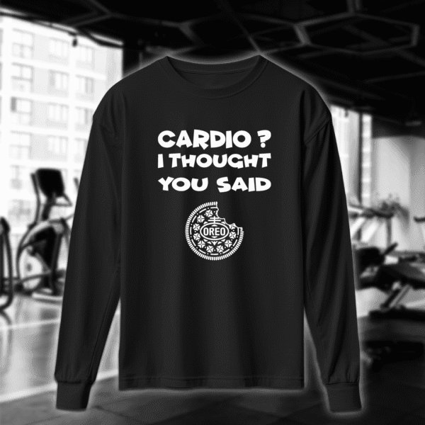 Cardio? I thought you said Oreo