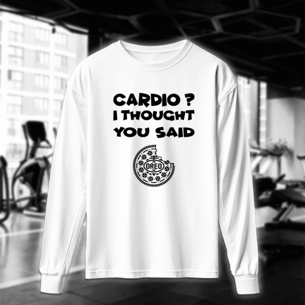 Cardio? I thought you said Oreo