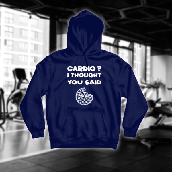 Cardio? I thought you said Oreo