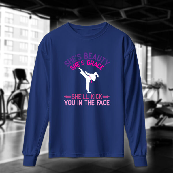 She Will Kick You In The Face