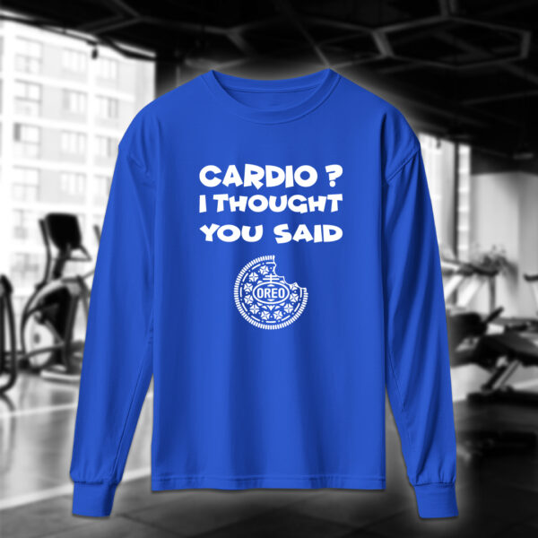 Cardio? I thought you said Oreo