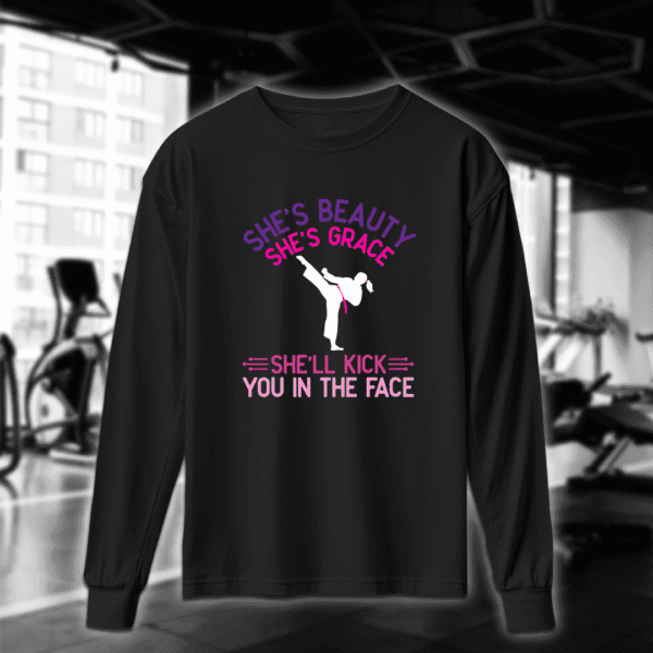 She Will Kick You In The Face