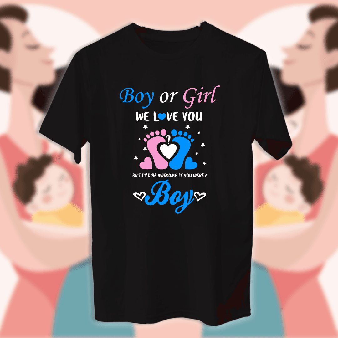 Pink Or Blue We Love You - أمهات