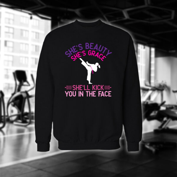 She Will Kick You In The Face