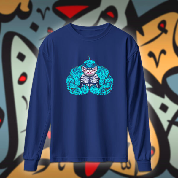 حوت مجسم بالاحرف العربية