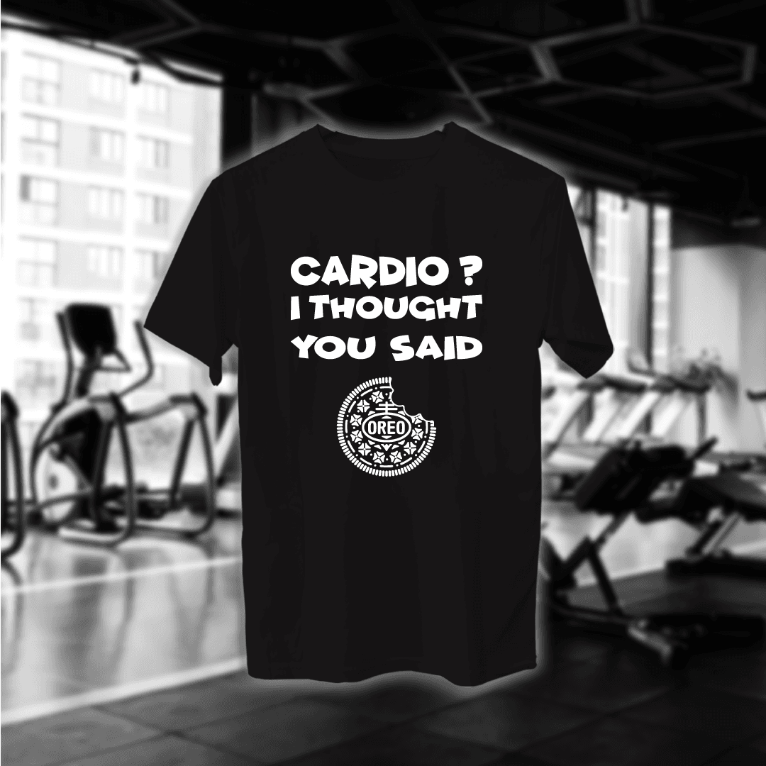 Cardio? I thought you said Oreo