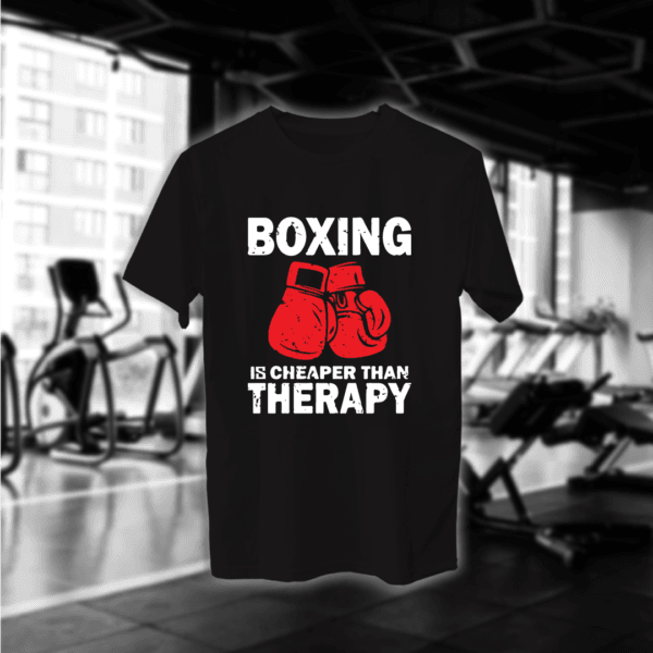 Boxing is therapy