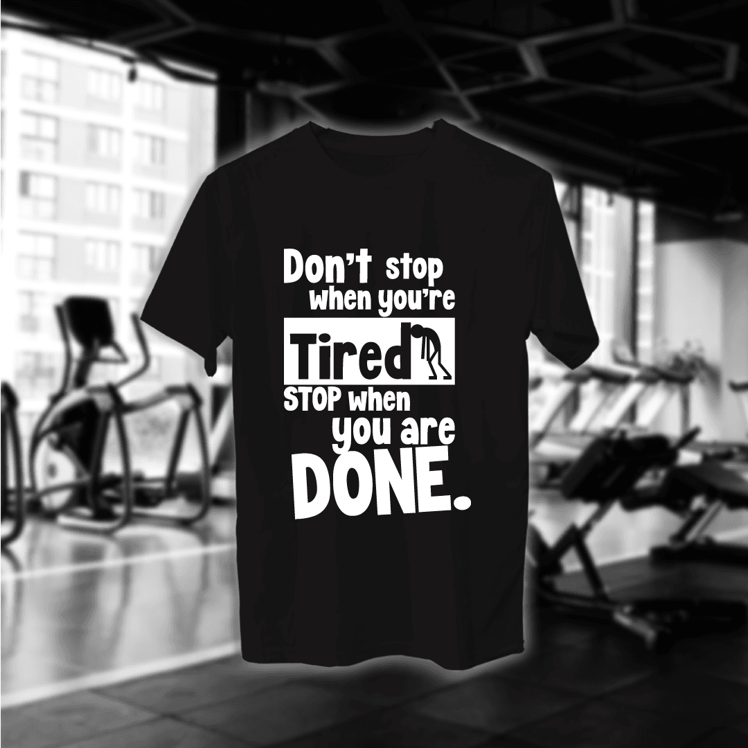 Stop When You Are Done