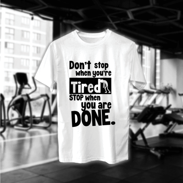 Stop When You Are Done