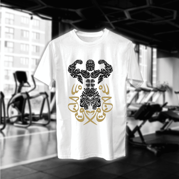 كمال اجسام بالأحرف العربية