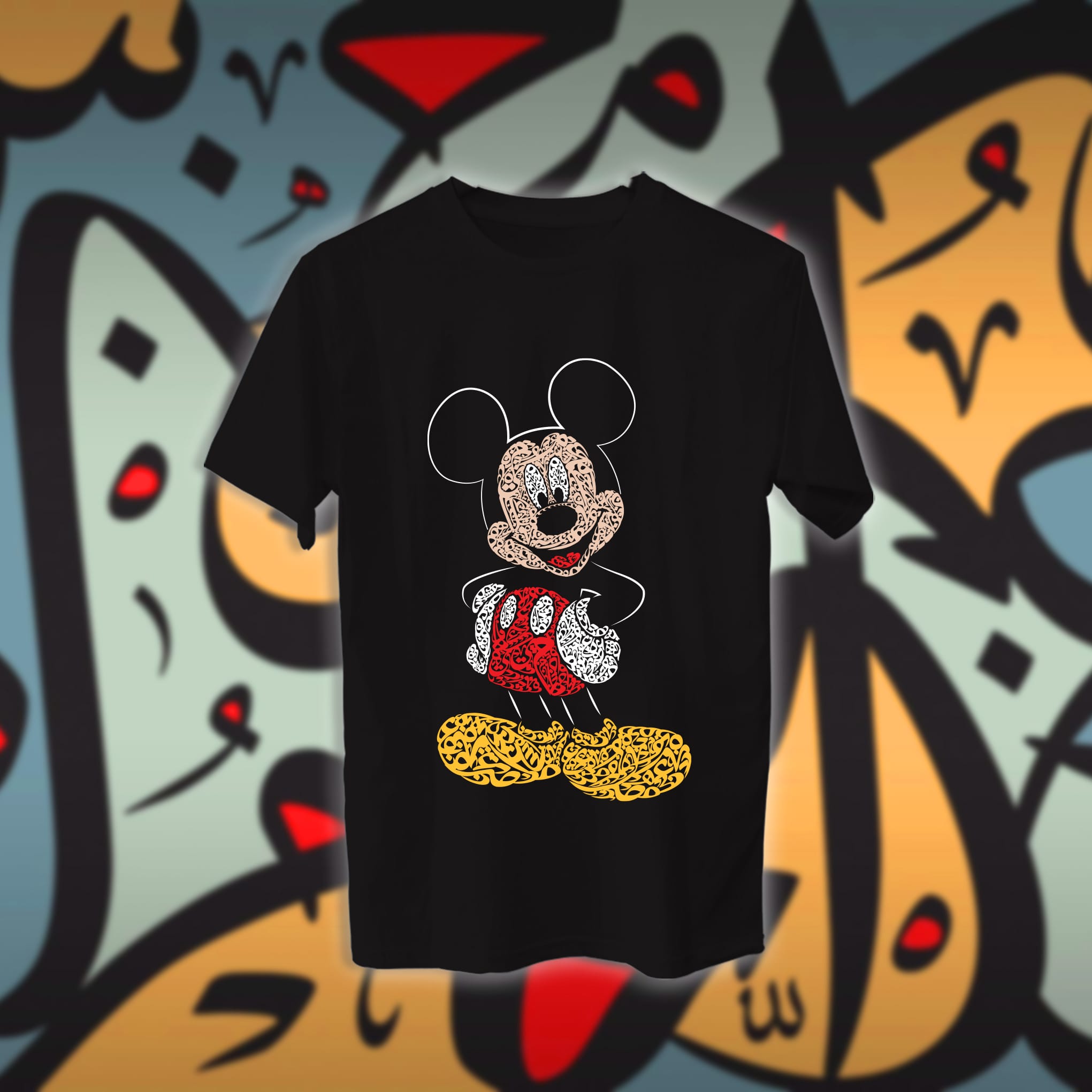 ميكي ماوس بالاحرف العربية