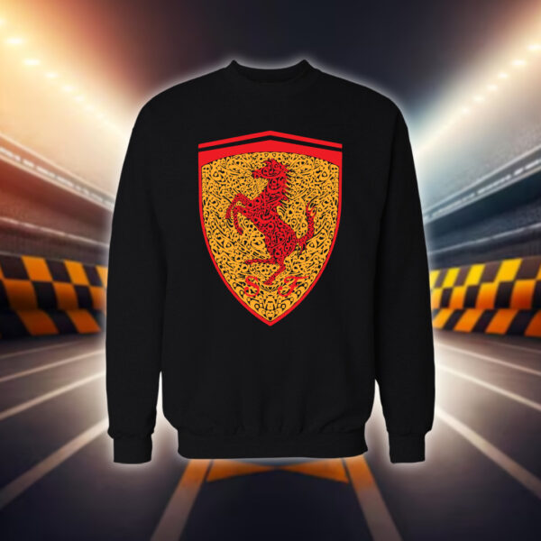 شعار فيراري بالأحرف العربية - سيارات