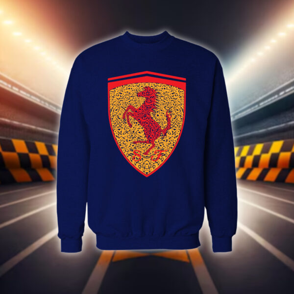 شعار فيراري بالأحرف العربية - سيارات