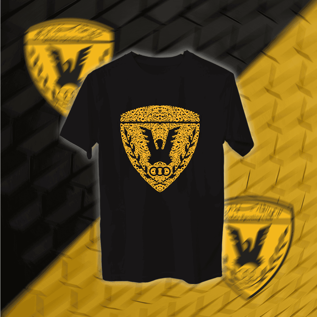 شعار القادسية بالأحرف العربية