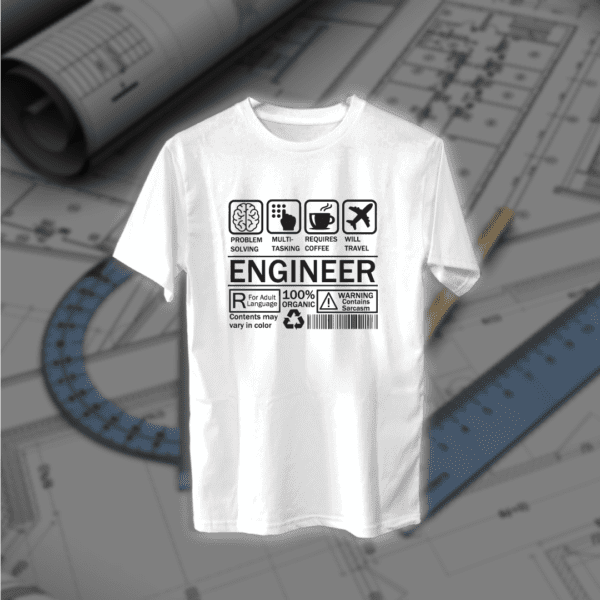 Engineer Warning Label - مهندسين