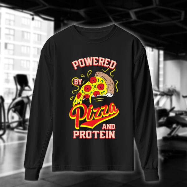 Powered by pizza and protein