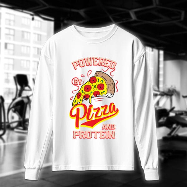 Powered by pizza and protein