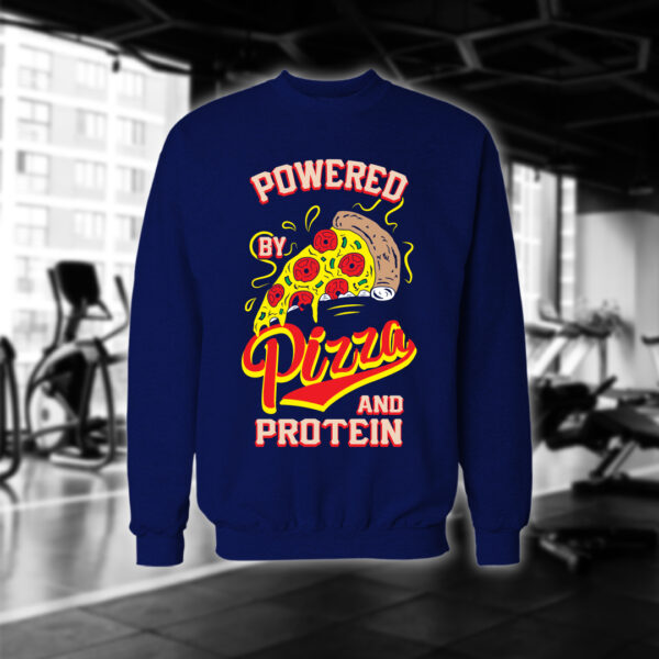 Powered by pizza and protein