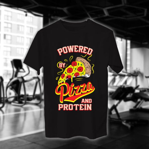 Powered by pizza and protein